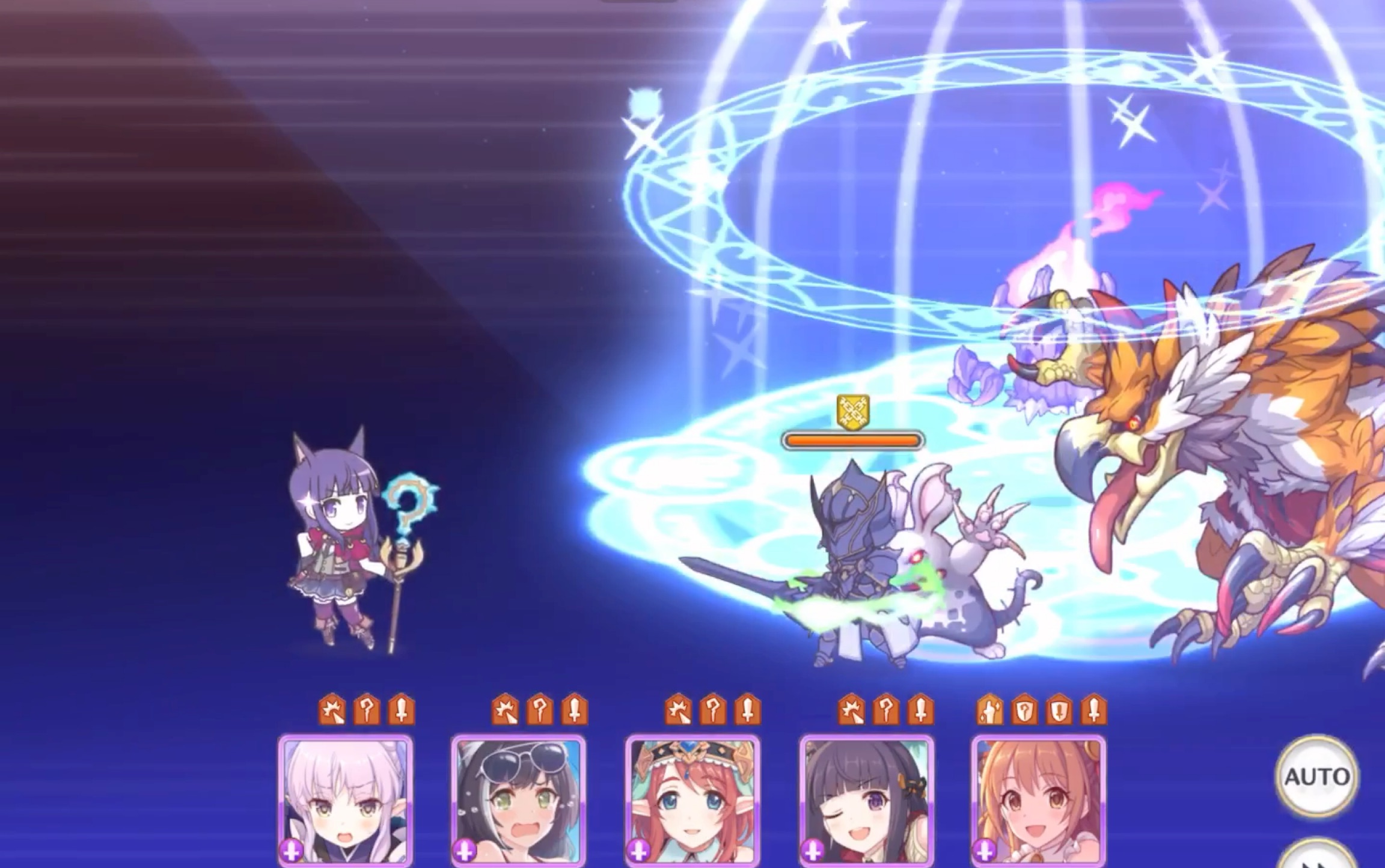 活动作品公主连结hard223纯法队133w血黑骑瞬间融化