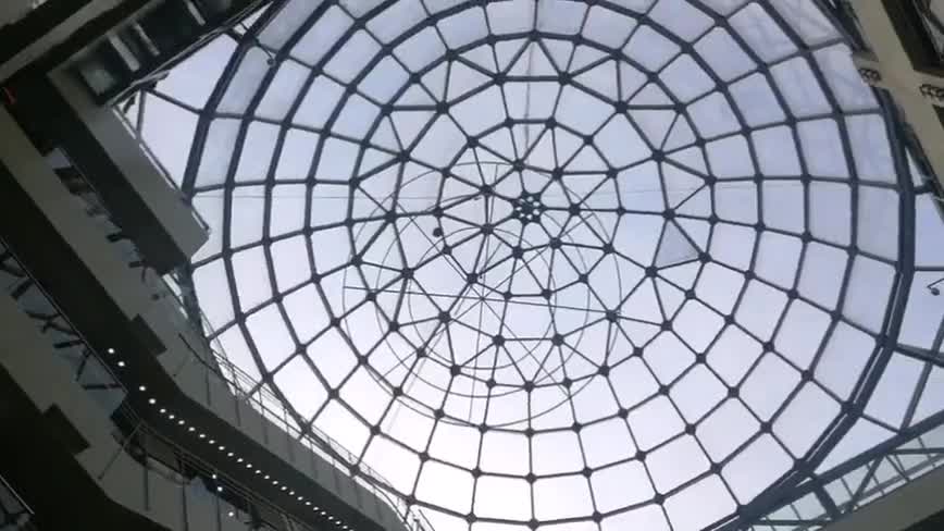 钢构穹顶玻璃建筑