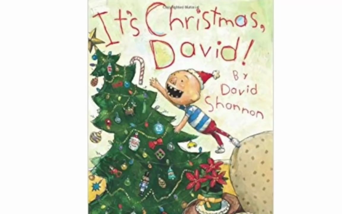 [图]『英文原版绘本朗读』圣诞绘本 大卫，圣诞节到了！ It's Christmas, David! by David Shannon