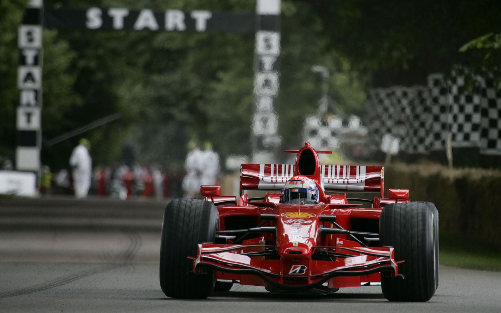 【ac】kimi冠军车法拉利f2007 spa刷圈车载