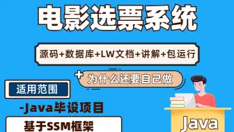 计算机毕业设计源码基于SSM的电影选票系统