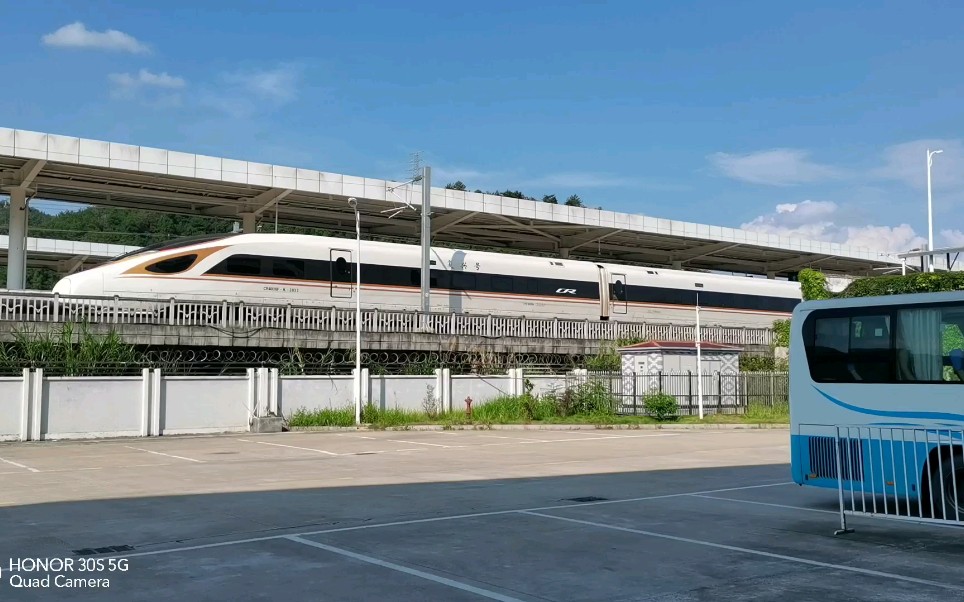 26】延平站拍摄动车 高速动车组