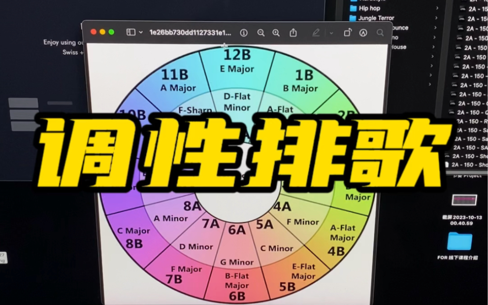 DJ打碟调性排歌教学!哔哩哔哩bilibili