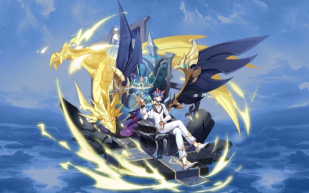 奥奇传说星迹二十五降空龙皇修尔打法无氪金精灵