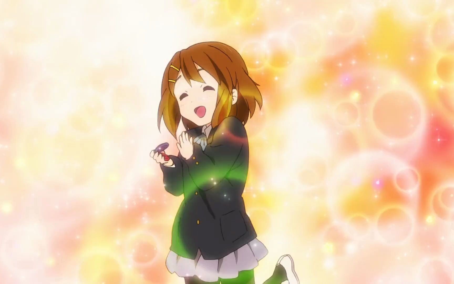 被吓到的呆唯也好可爱啊哈哈哈 ,粤语版 ,轻音少女 ,动漫推荐