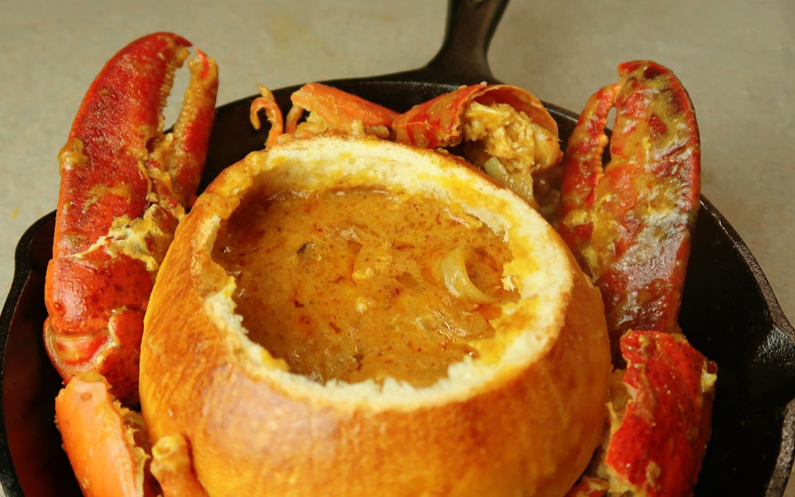 活动作品史上最好吃的龙虾做法咖喱面包龙虾