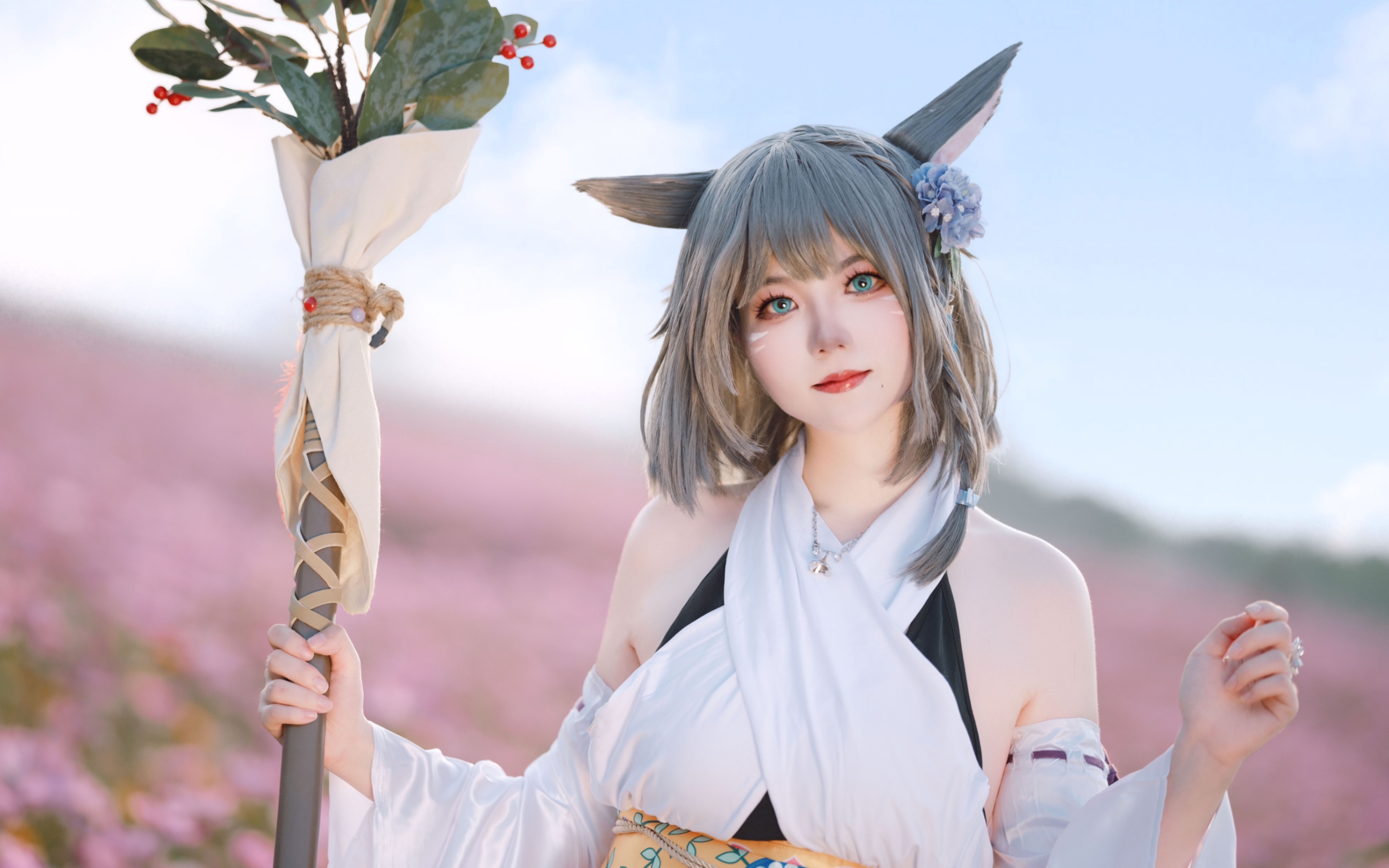 【小海豹美美】尤娜,但是最終幻想14|ff14貓娘cos