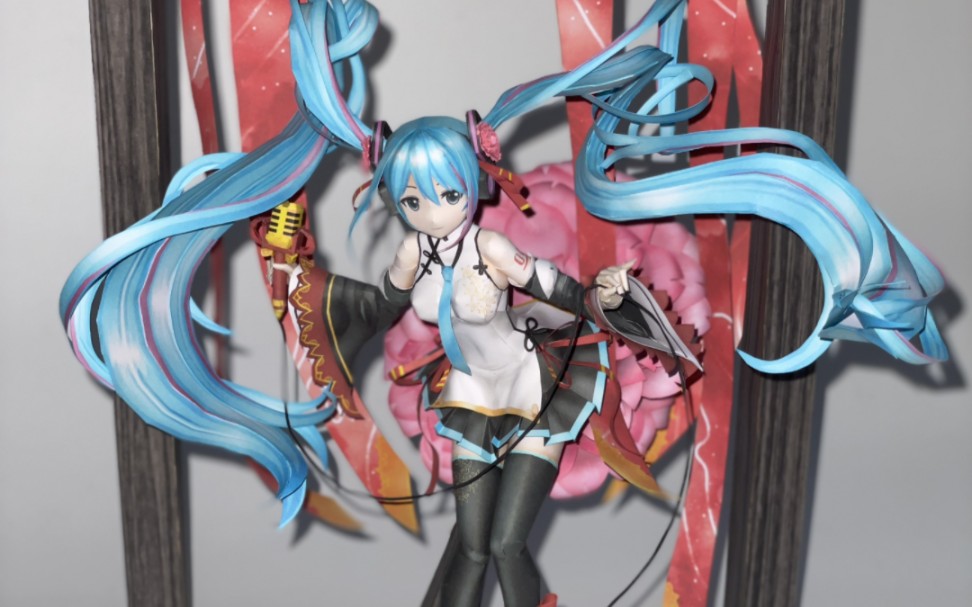 alphamax expo初音未來紙模_嗶哩嗶哩_bilibili