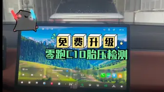 Download Video: 【免费升级】零跑C10胎压检测