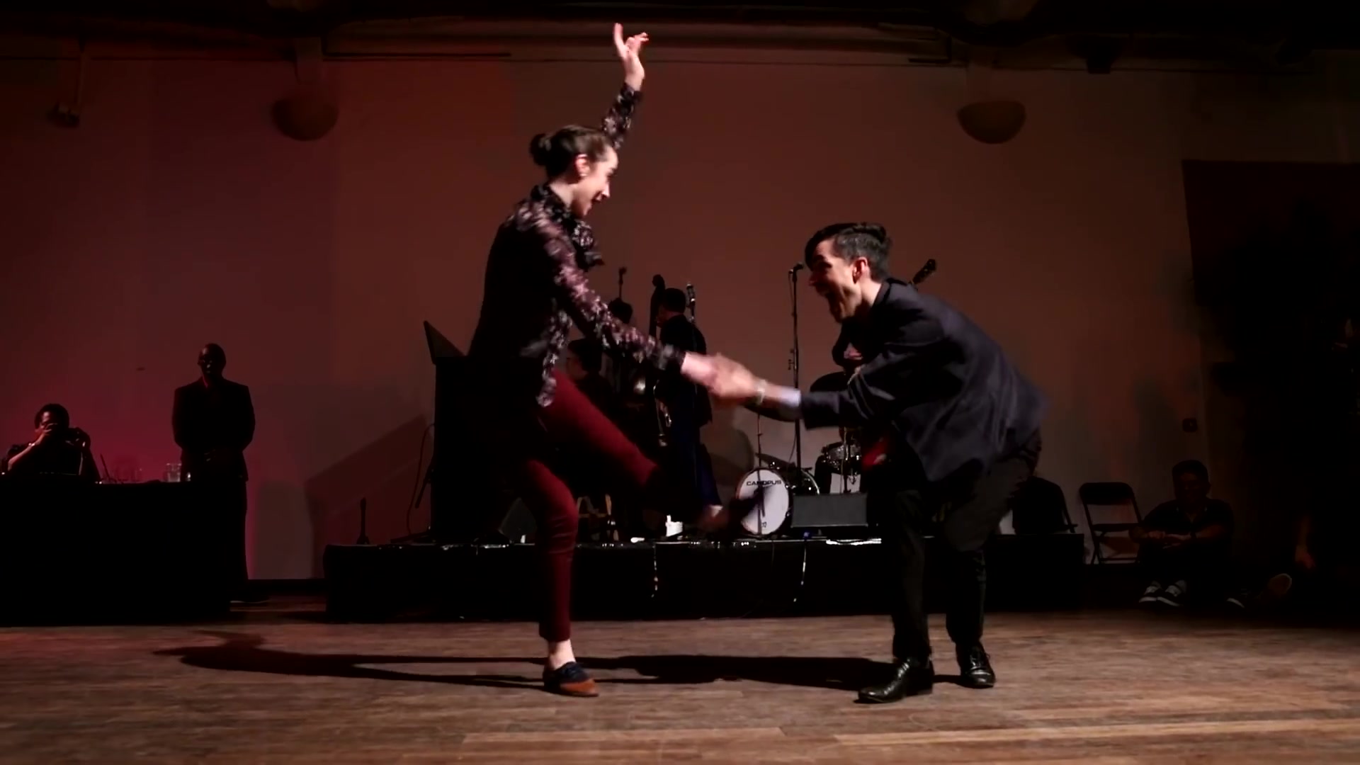 摇摆舞lindyhopswinginpariswinter2018briansamanthalawton