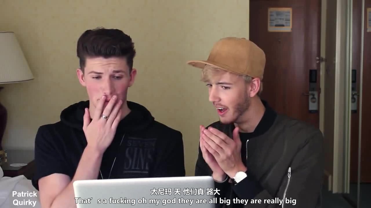 【patrick quirky】(中英双字)gay guys一起看钙片