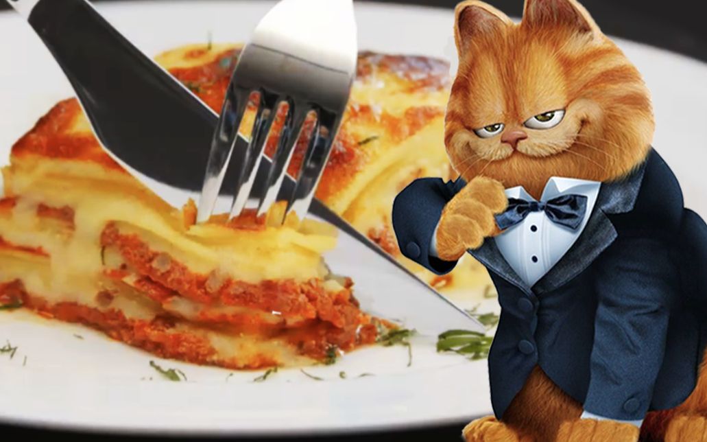 大厨用20年功力做出加菲猫最喜欢的千层面