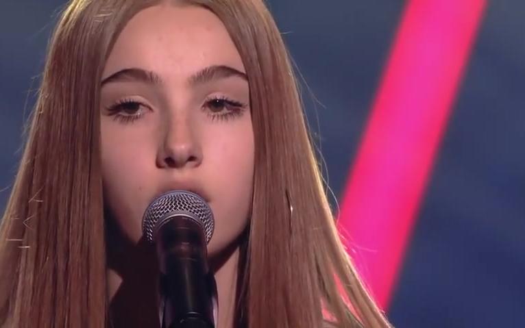 【法兰德斯儿童好声音2018】homesick【这个声音!小姑娘惊艳了!