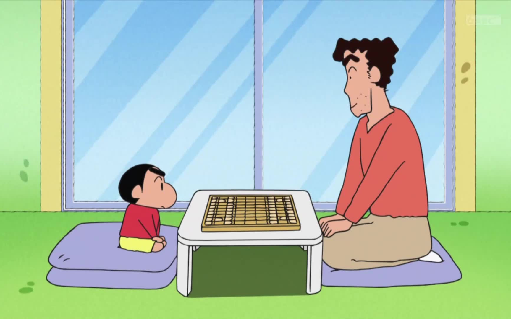 蜡笔小新新番[1108-3]和爸爸下将棋