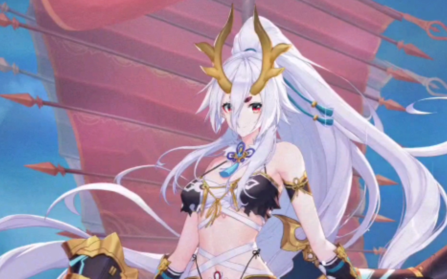 (少女回战)ur 韩信,出场cg,满好感语音(附翻译)