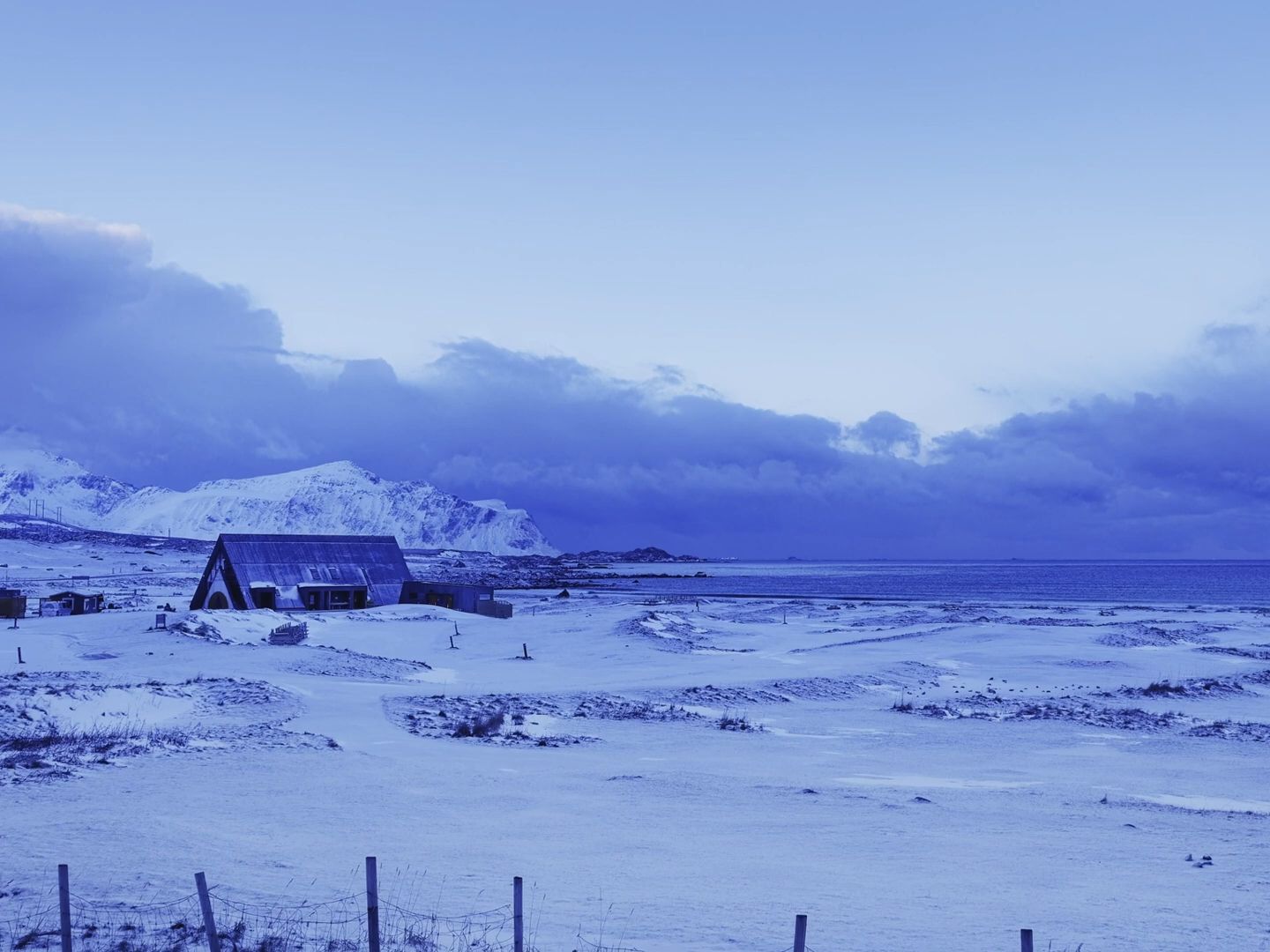 【搬运】冬日[延时拍摄]挪威北部罗弗敦群岛.【in motion】