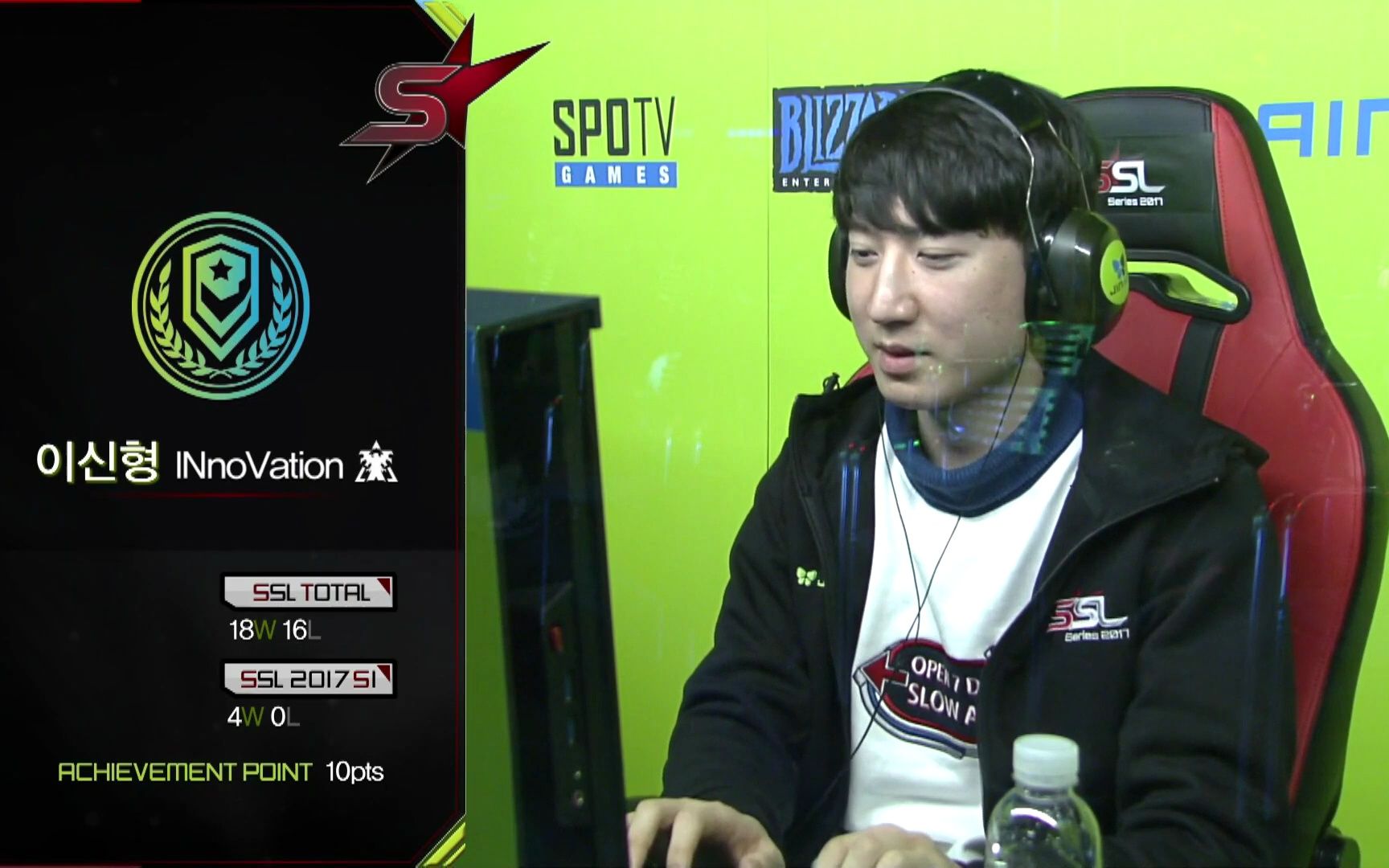 星际争霸2 野兵营vs野兵营 innovation vs maru [ssl premier] 170403