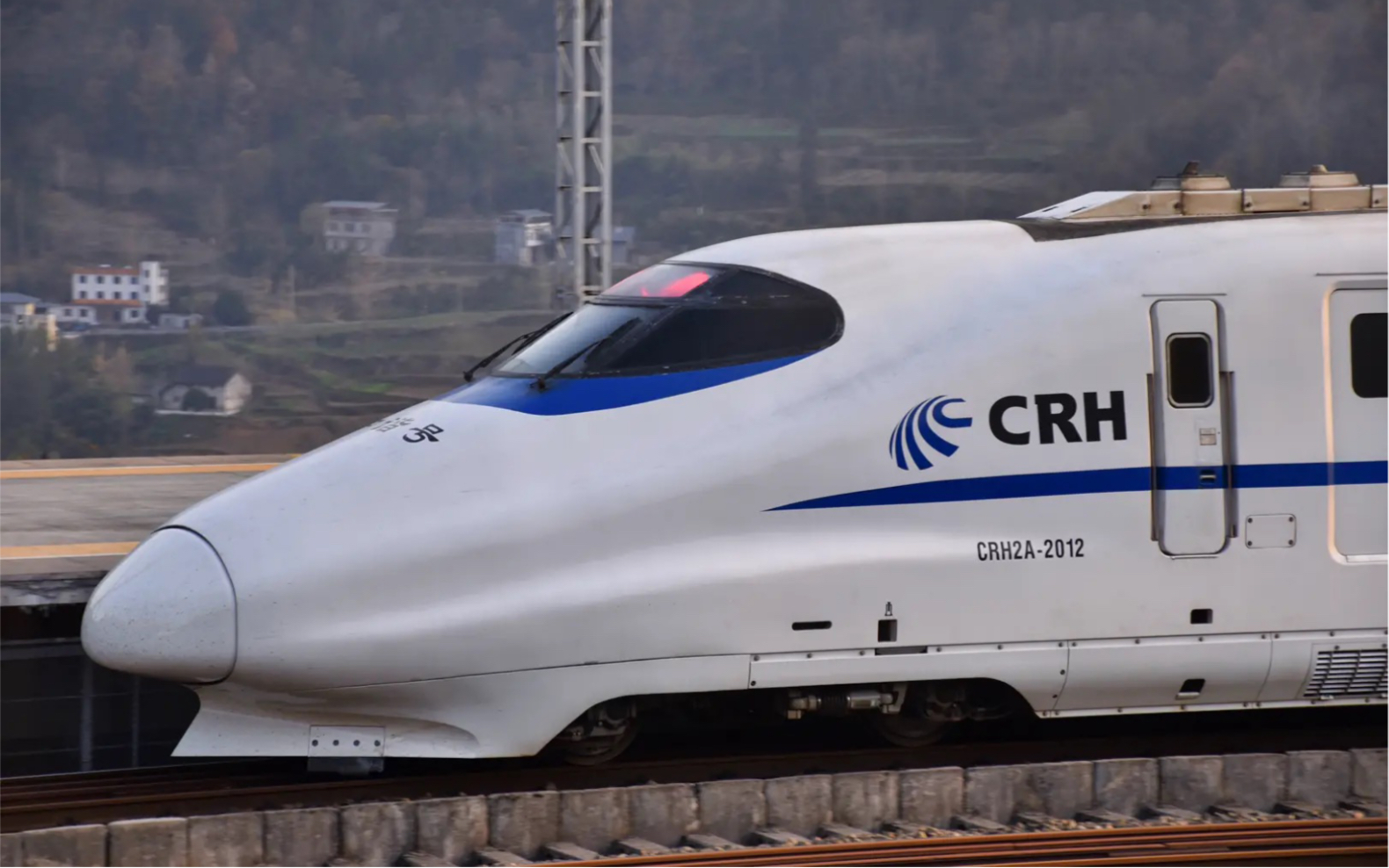 【中国铁路】【宜万铁路恩施站】武汉局crh2a非统型进恩施站