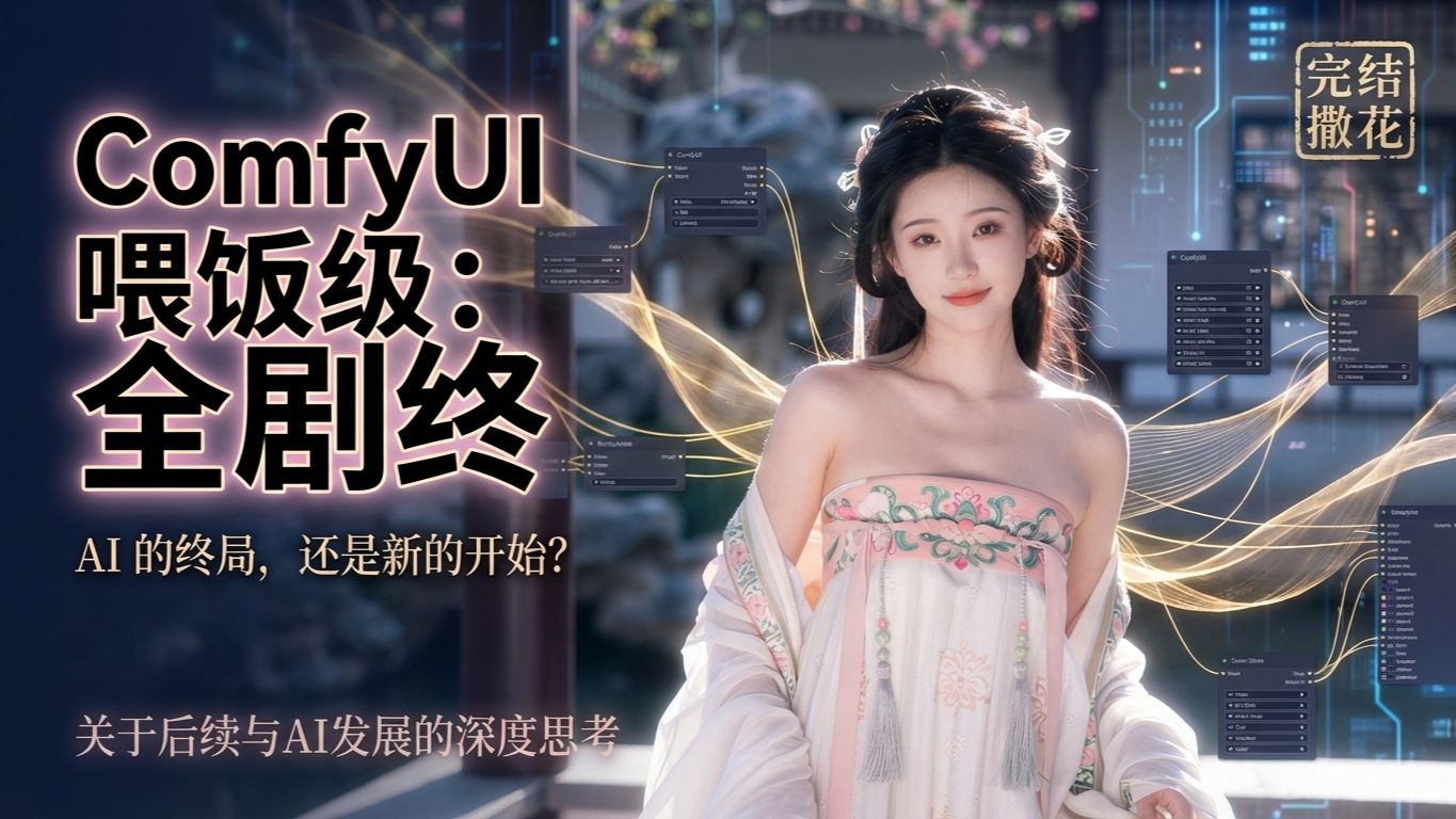 ComfyUI学习心得分享及AI发展的一些想法