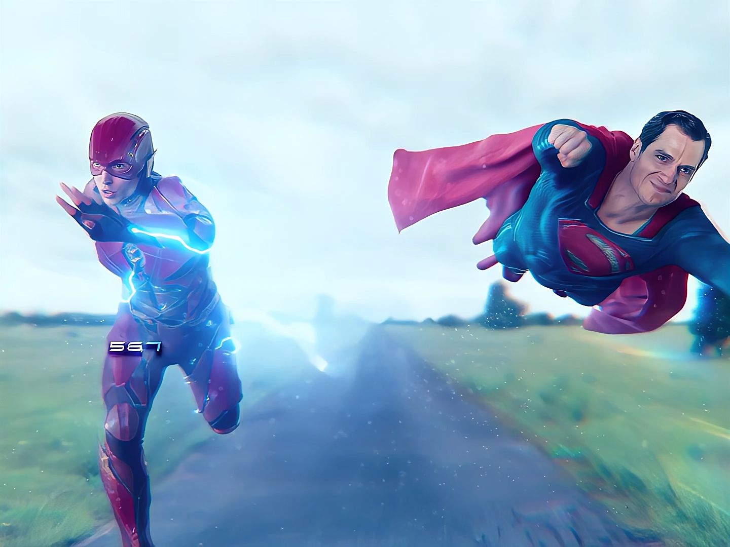 闪电侠vs超人,到底谁更快?