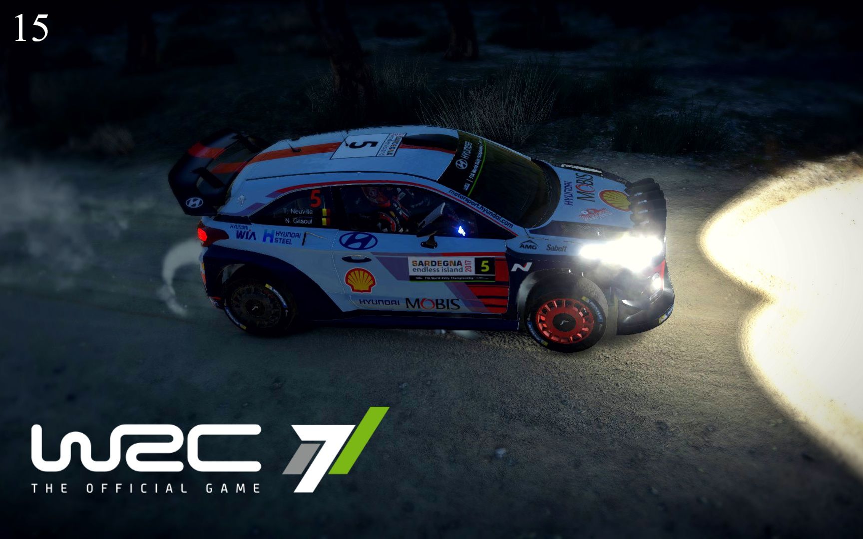 【WRC7】意大利阿尔阿德伊萨尔迪 诺伊维尔(现代i20)第15期哔哩哔哩bilibili