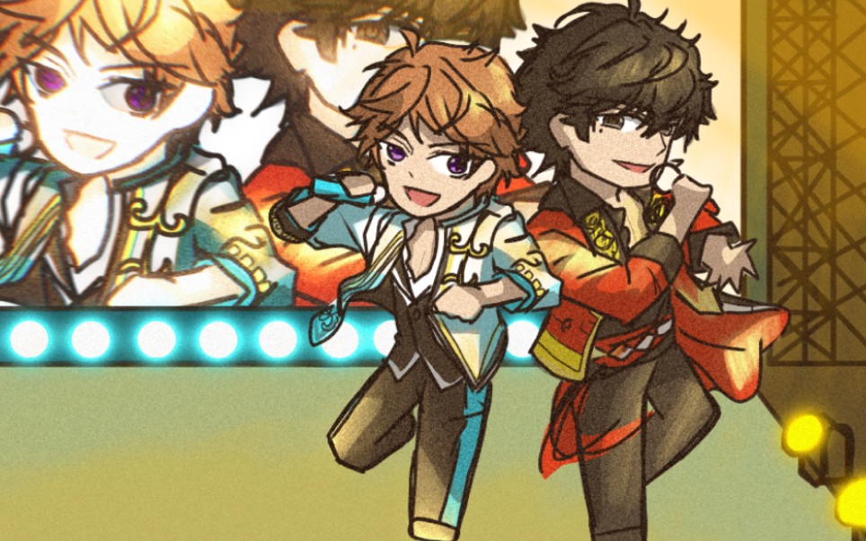 又是高强度接单绘画的一天好像叫佐贺美阵和门章臣给个赞咩