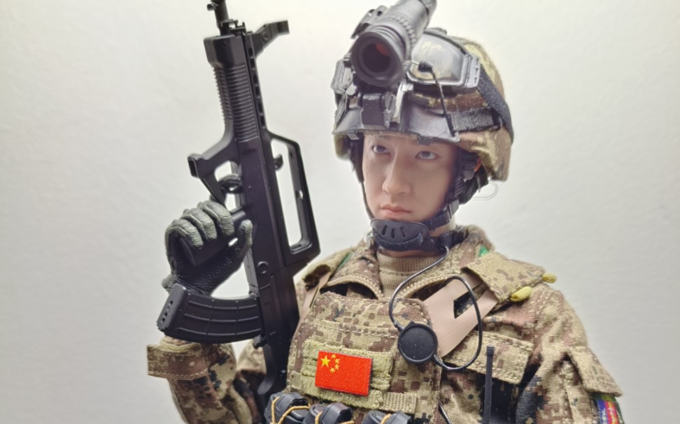 [图]SS119 1/6兵人模型 SS119 猎鹰2015 PLA 中国陆军特战 改件 打理