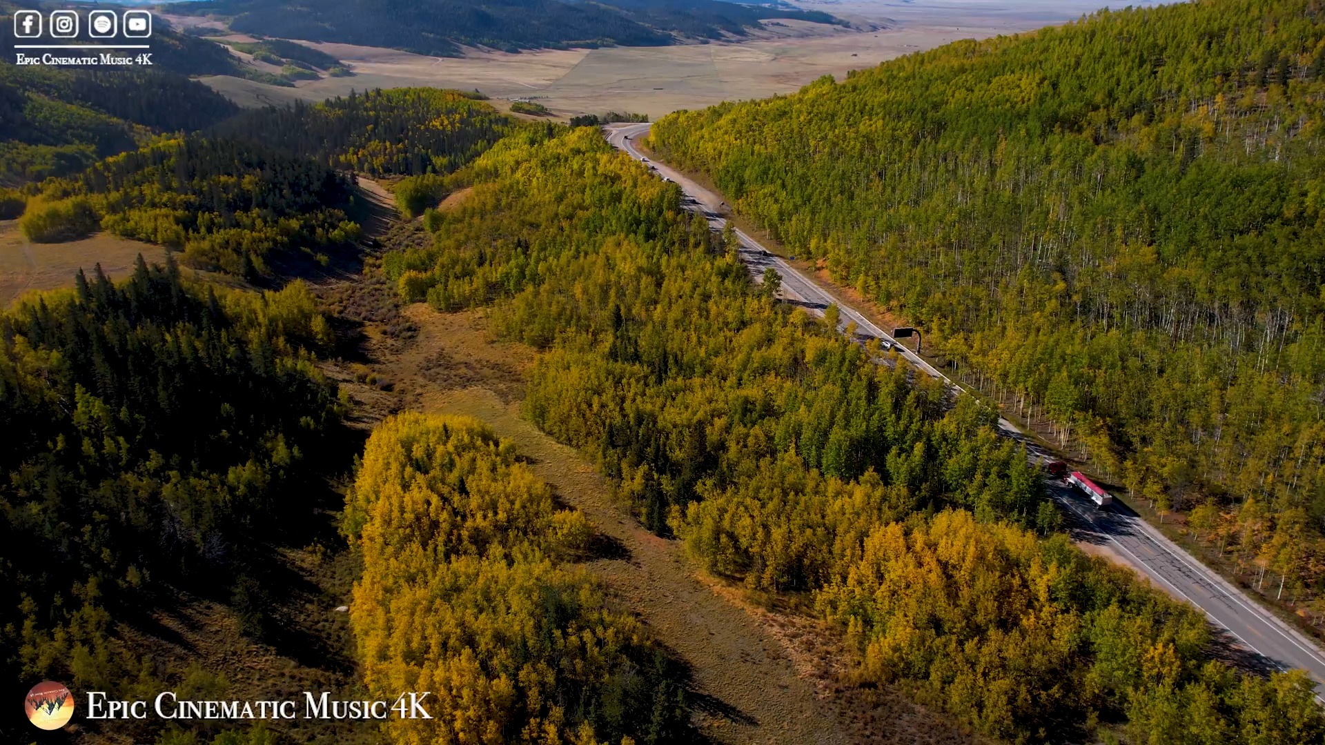 【美景音乐】Fall Scenery in Colorado哔哩哔哩bilibili