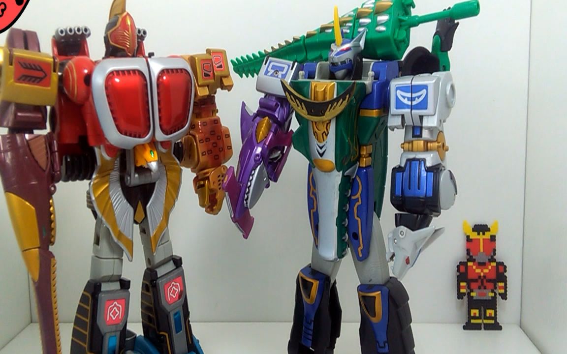 225模玩分享百兽战队dx牙吠猎人