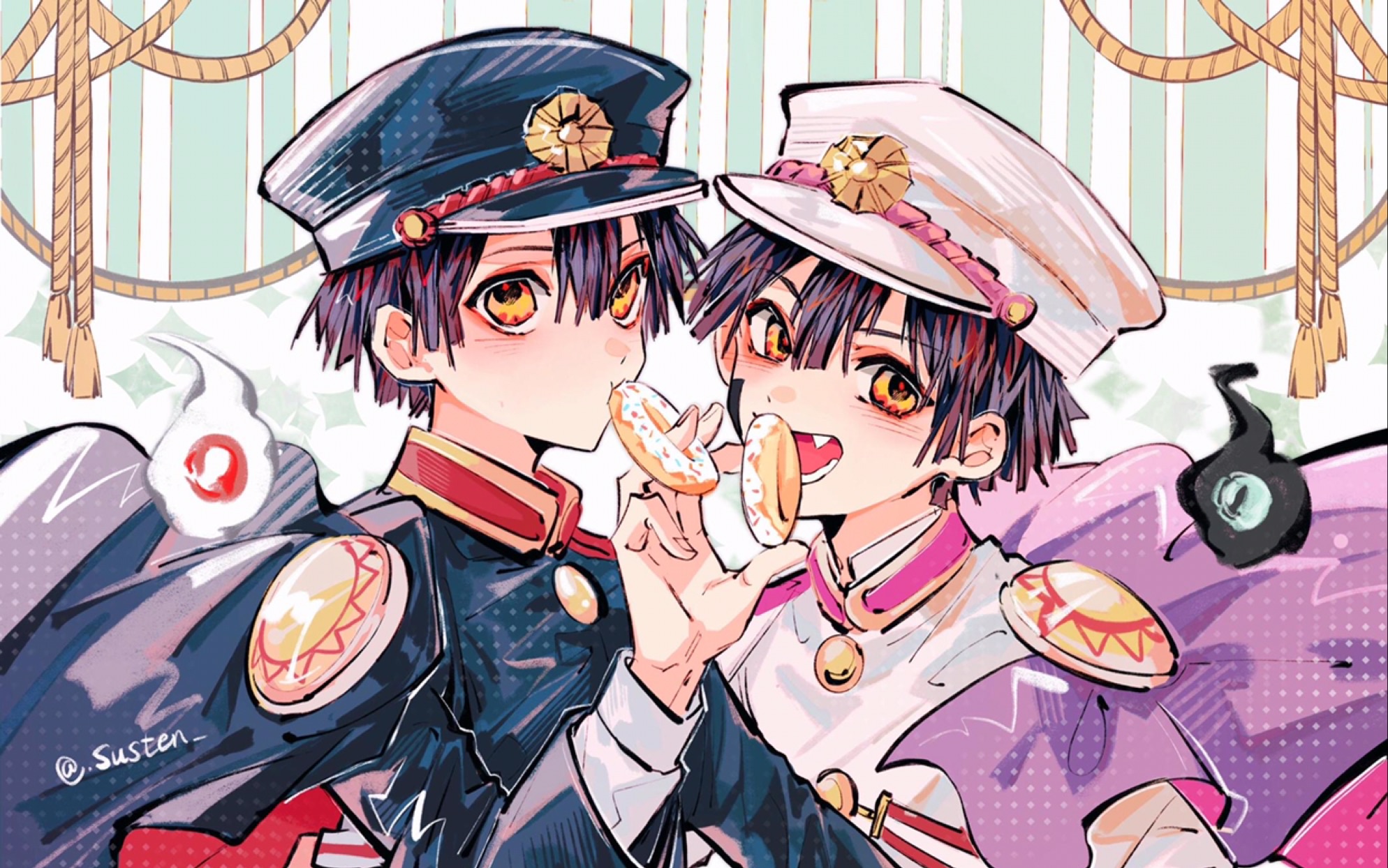 地缚少年花子君那些好看的cp图