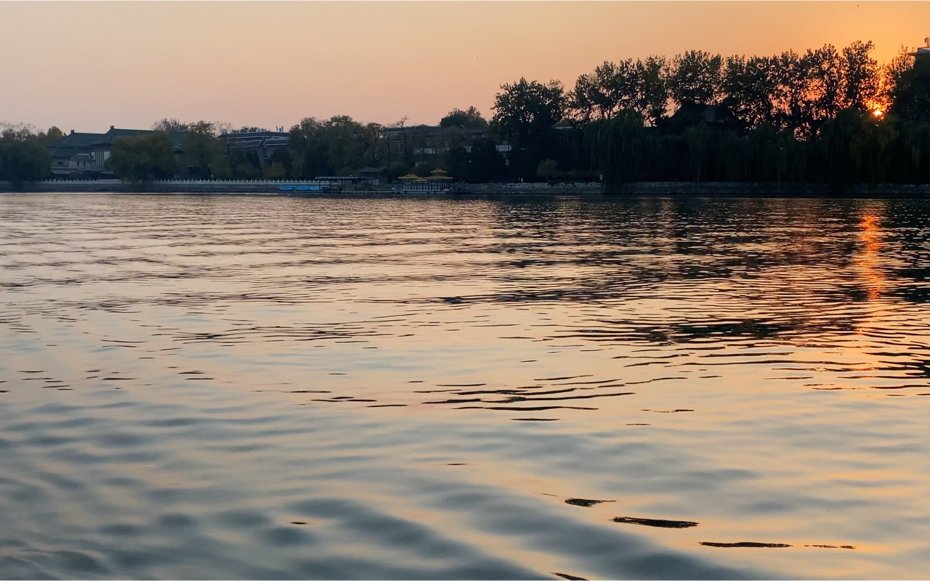 2021秋 北海公园划船