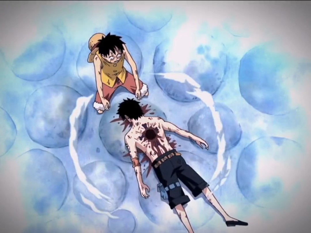 艾斯不在,路飞要哭死了