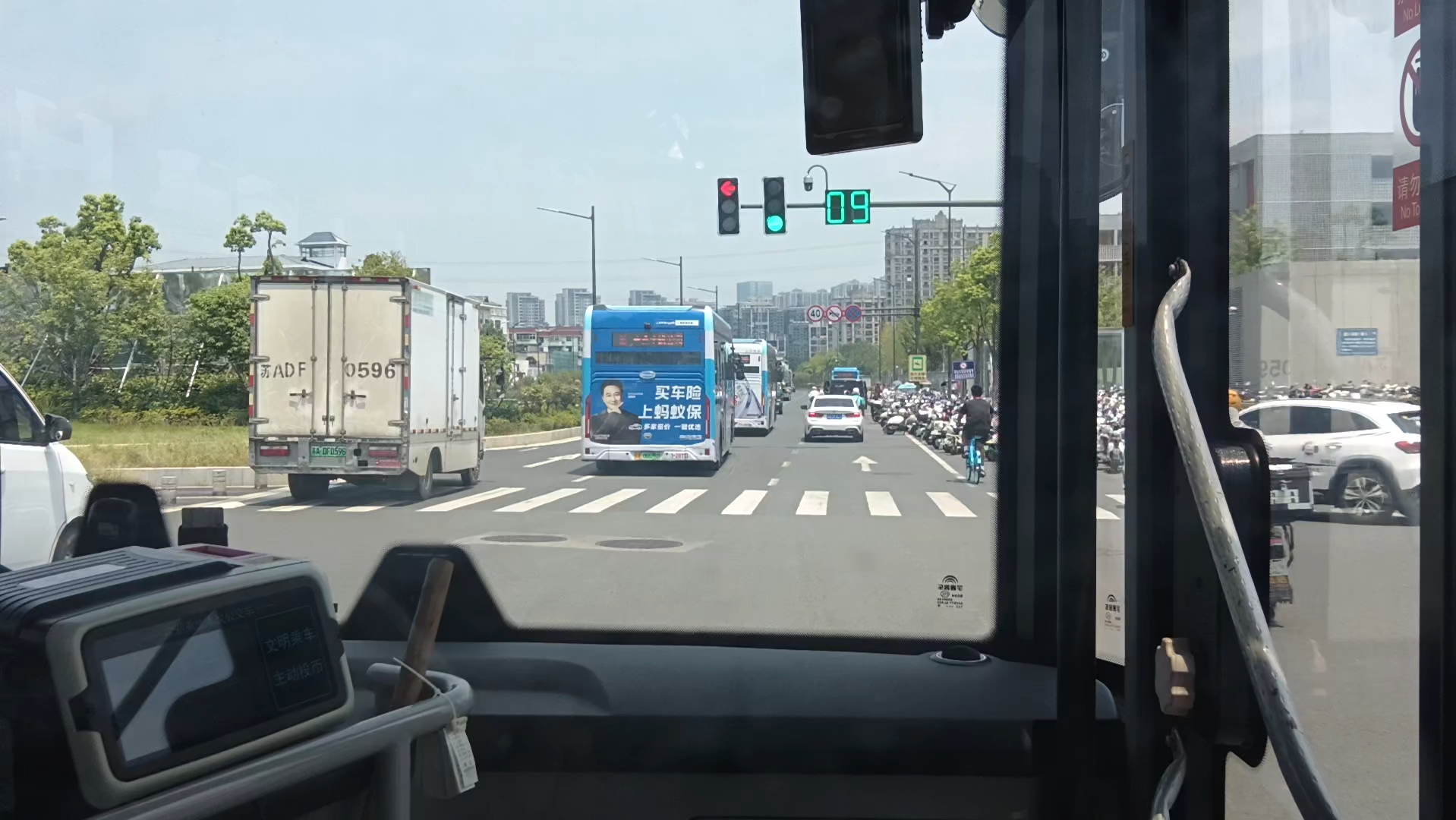 (离幕府,到火车站)南京公交521路POV 全程约51分钟