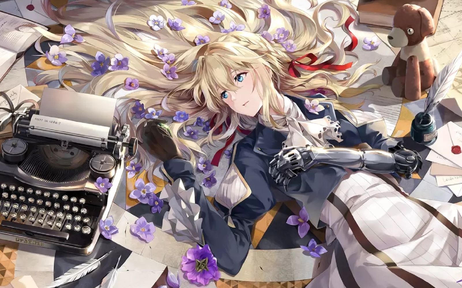 紫罗兰永恒花园外传蜕变后的薇尔莉特61伊芙加登