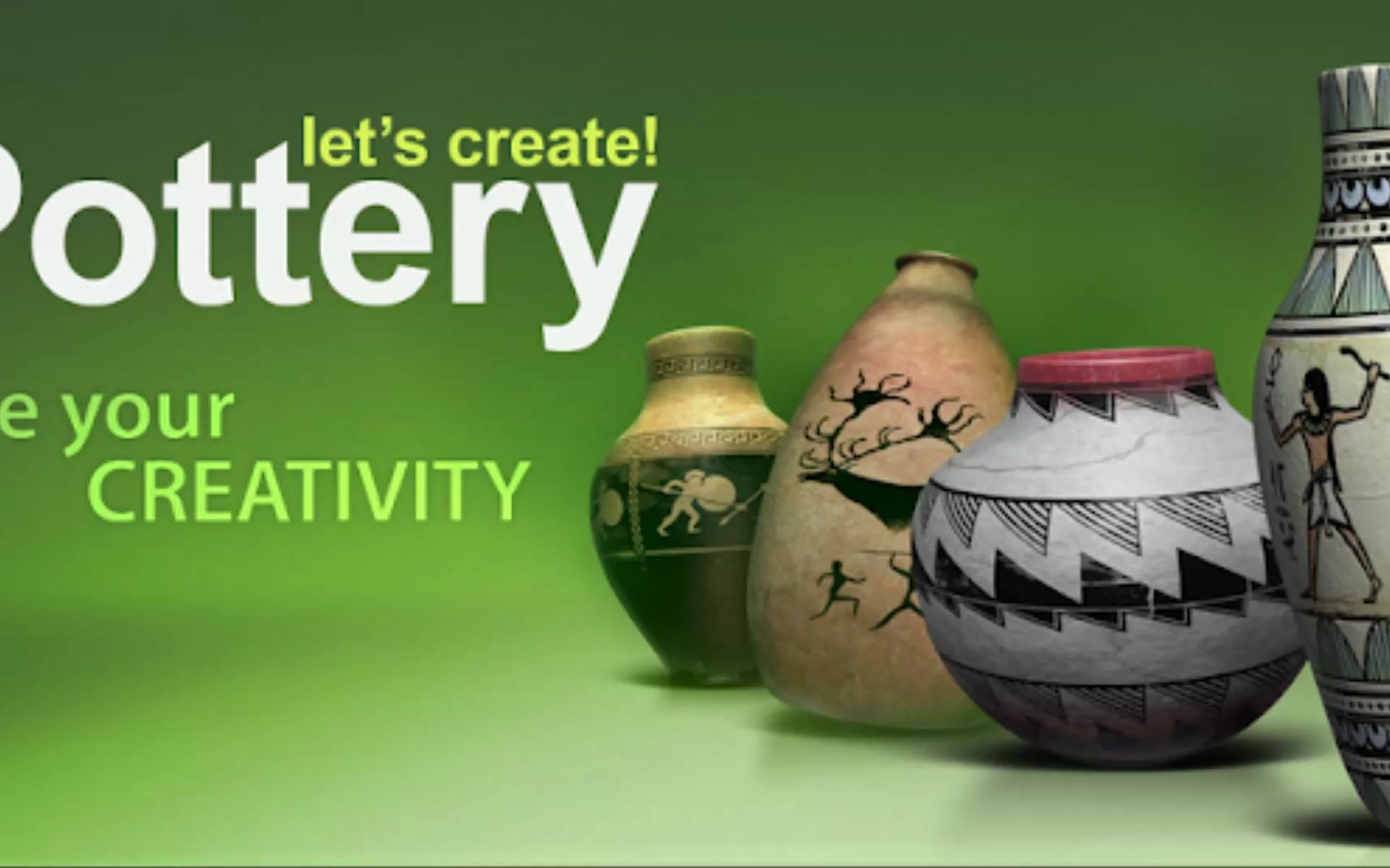 苹果IOS游戏推荐:「一起做陶艺Lets create! Pottery HD」鸟叫虫鸣,在大自然中制作精美陶艺,非常治愈哔哩哔哩bilibili