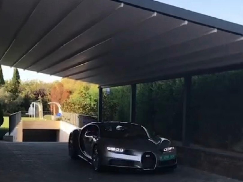 c罗的布加迪也挂绿牌,这没人说车牌难看吧