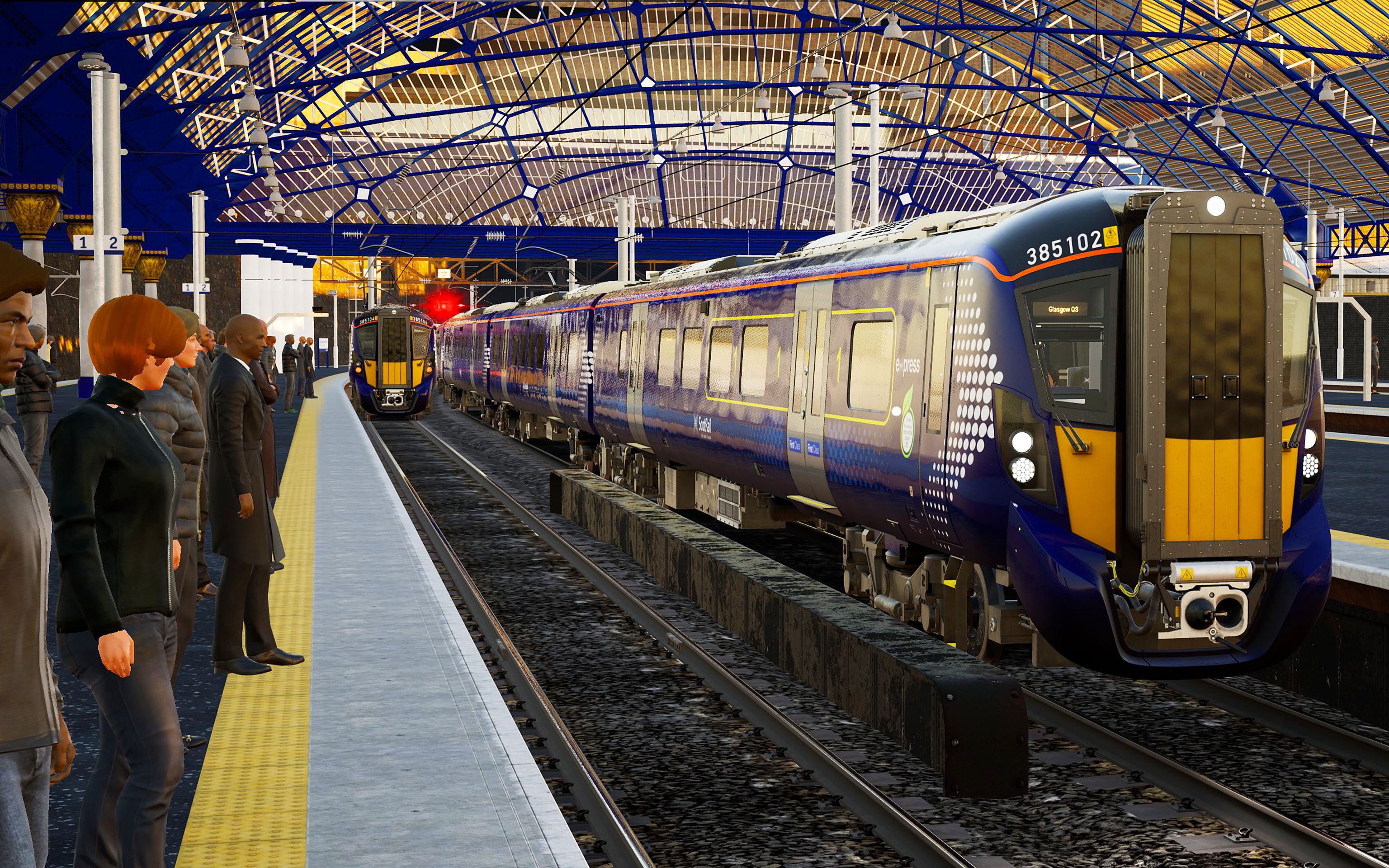 【train sim world 3】scotrail - edinburgh waverley-glasgow queen