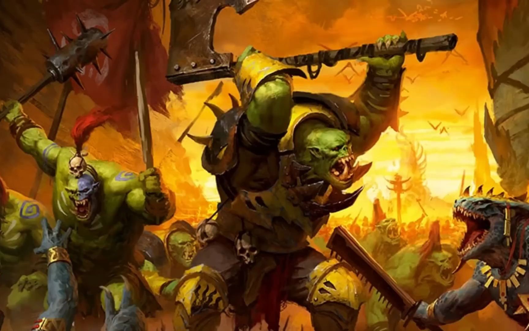 【战锤40k】盘点宇宙中的7种兽人物种