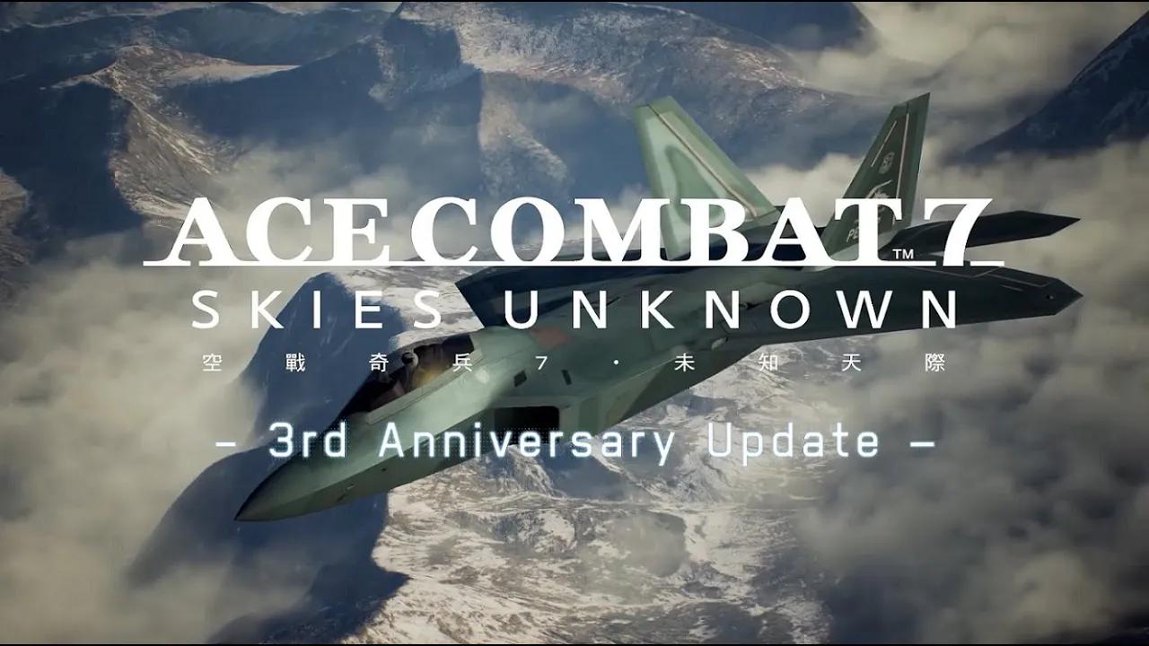 [图]《空戰奇兵7 未知天際》免費更新「ACE COMBAT™ 7: SKIES UNKNOWN - 3rd Anniversary Update」宣傳影片