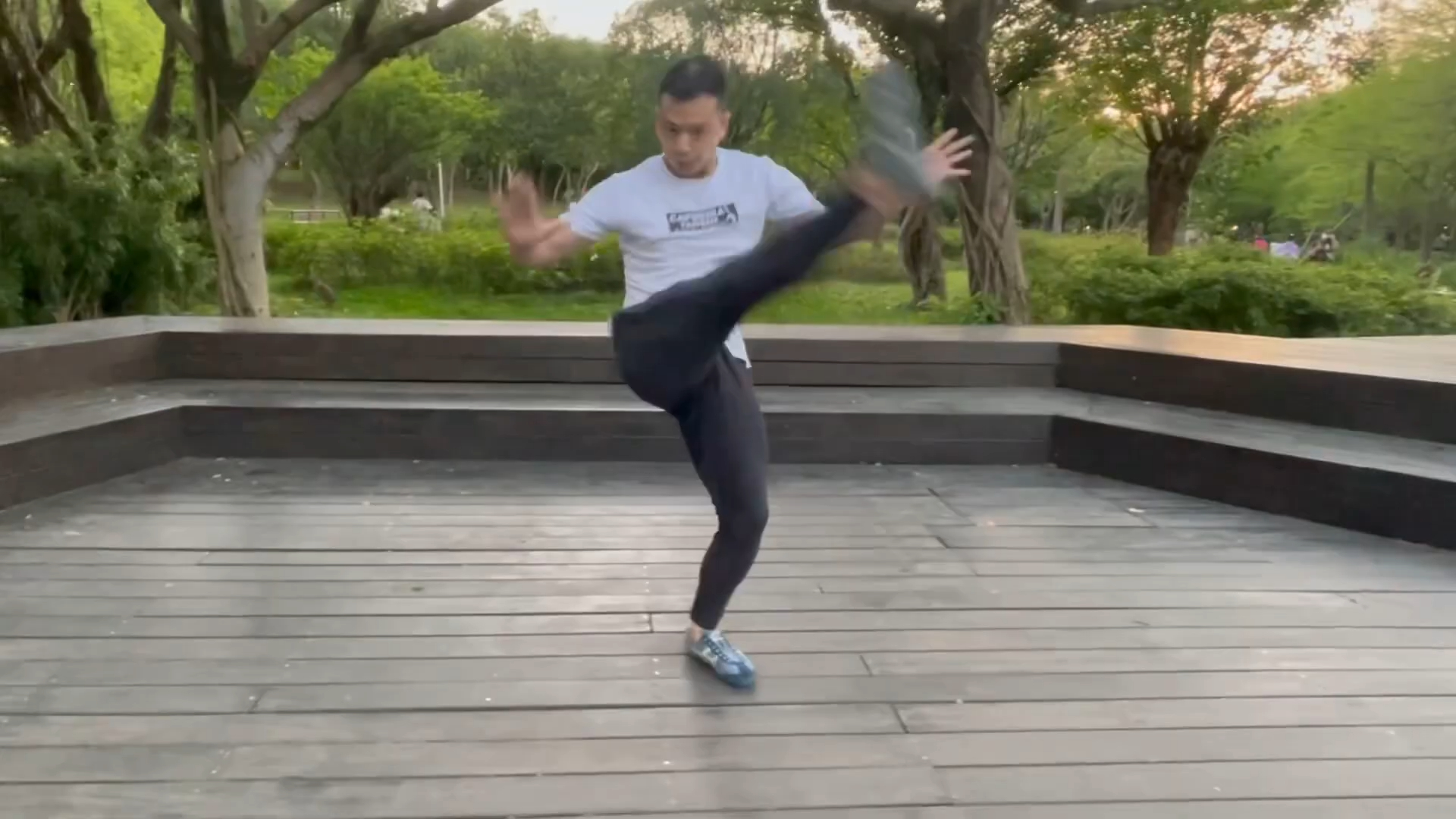 [卡波重點訓練] - 002 - capoeira(卡波耶拉-巴西戰舞)的撐腰-queda