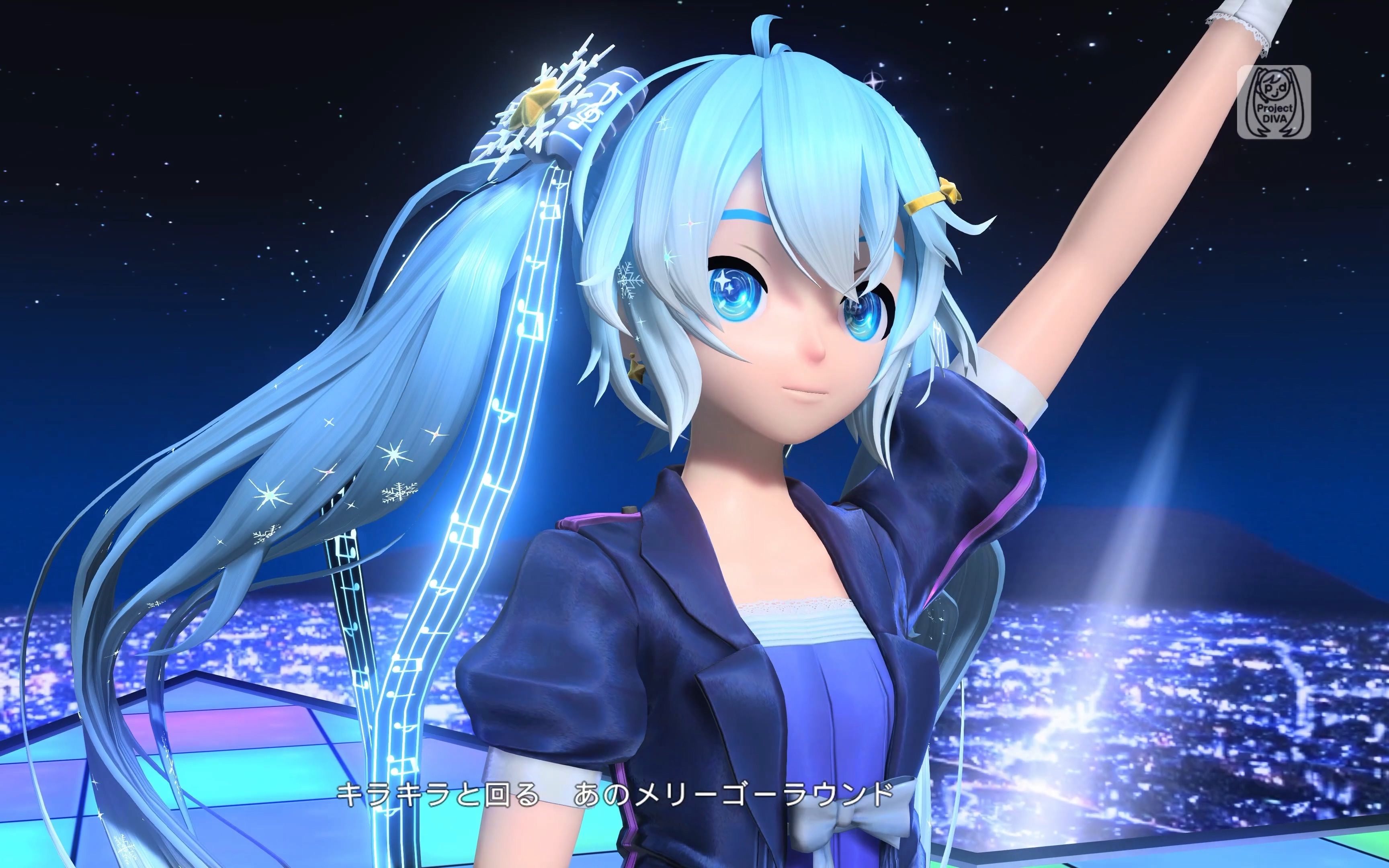 ziggzagg初音未來歌姬計劃4k遊戲視頻壁紙小魚兒錄播