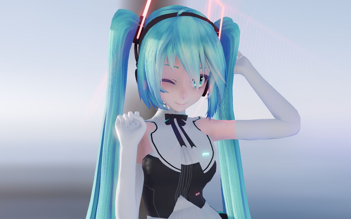 [图]【初音/MMD】内心被miku紧紧抓住 AWSL&TDA Miku Piano 竖屏+横屏【コミュニケーション】