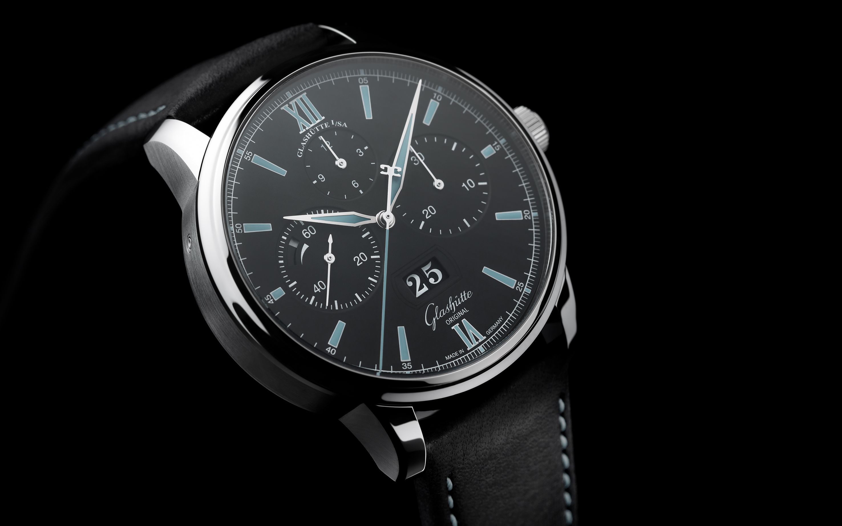 寸镜每日玩表格拉苏蒂原创议员大日历计时腕表