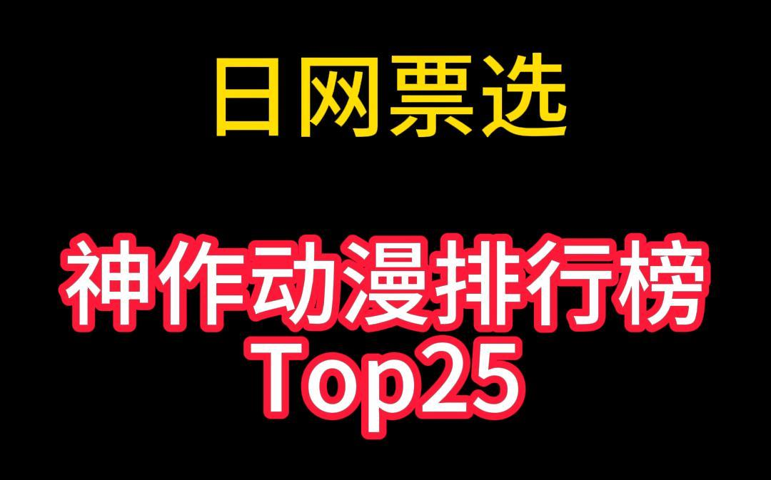 [图]有趣的神作动漫Top20!推荐动画No1是?