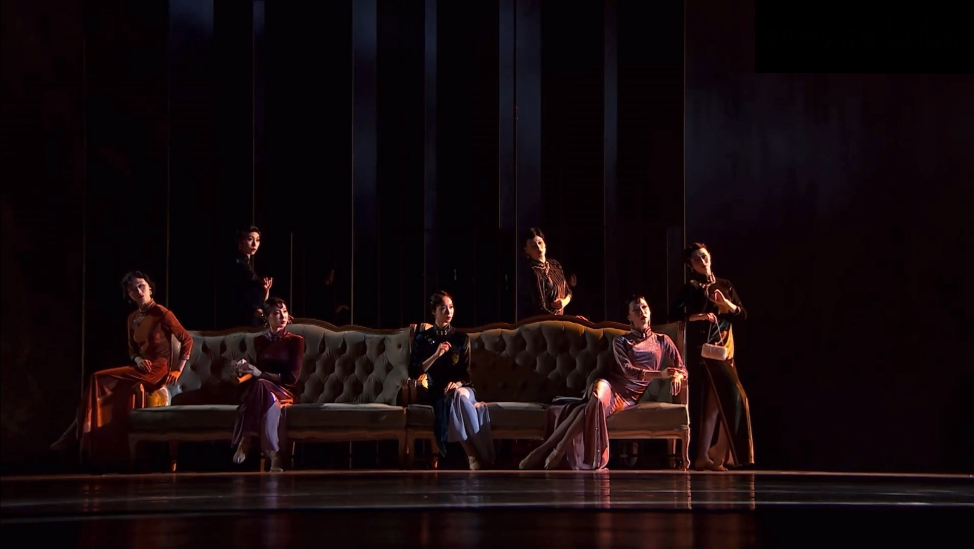 舞剧《永不消逝的电波》旗袍店选段