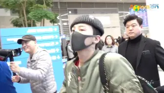 0124 权志龙仁川机场入国 Bigbang搬运 哔哩哔哩 Bilibili