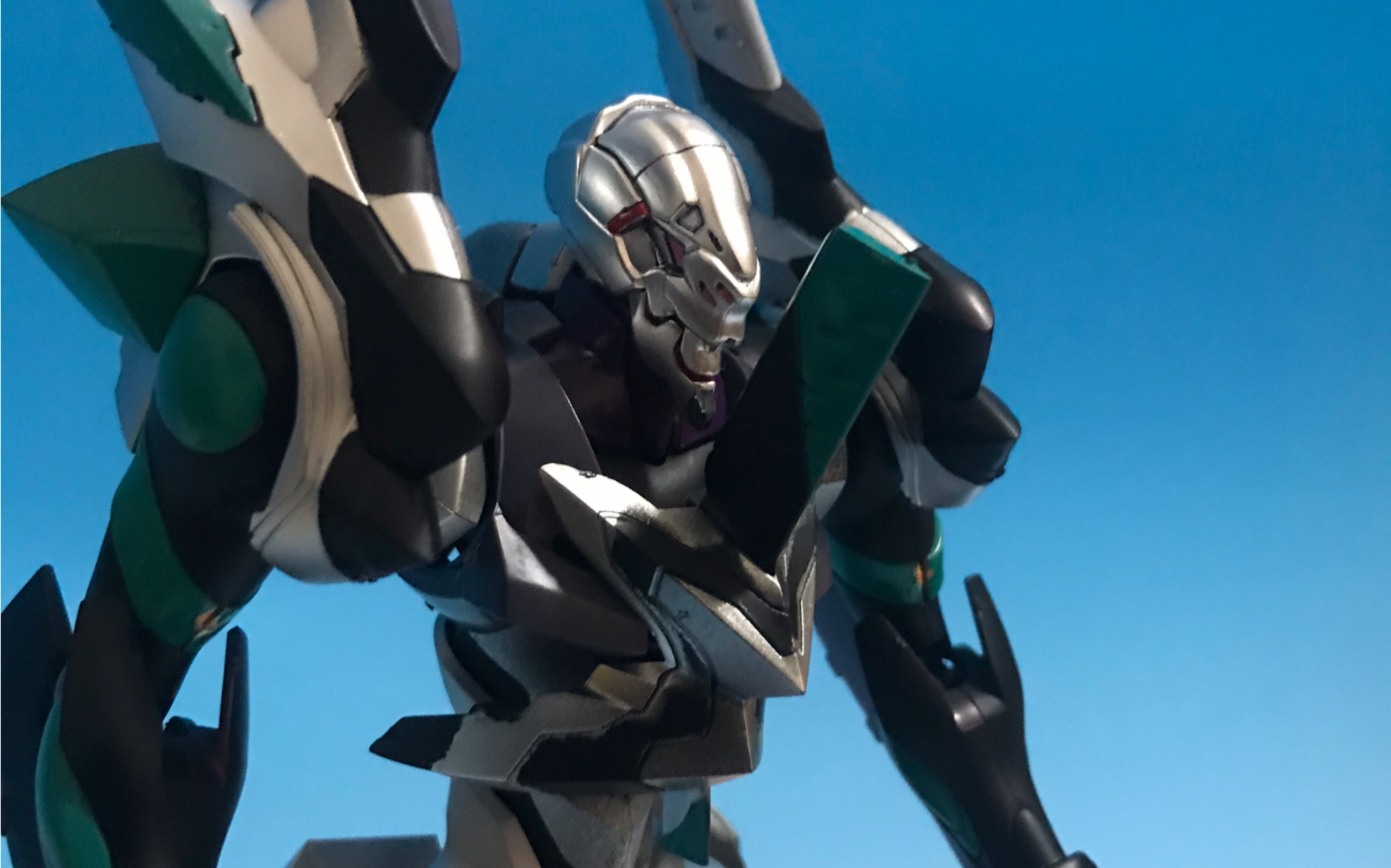 eva新世纪福音战士万代lm hg 初号机f型换色4号机f型(渣制作练手,下一