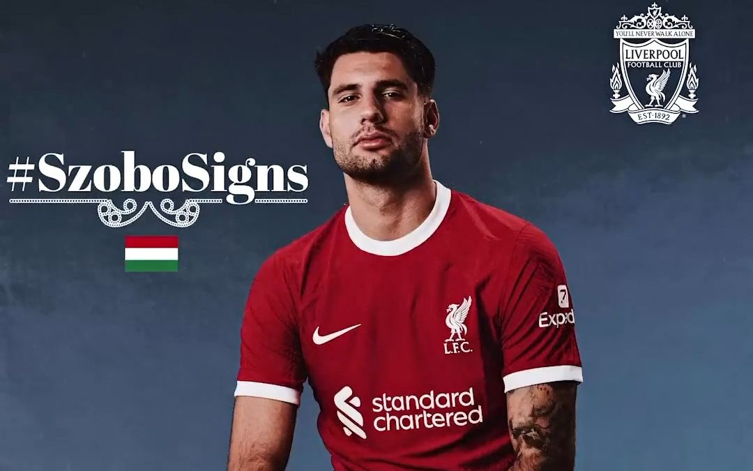 【英超】索博斯洛伊将身披利物浦8号球衣!