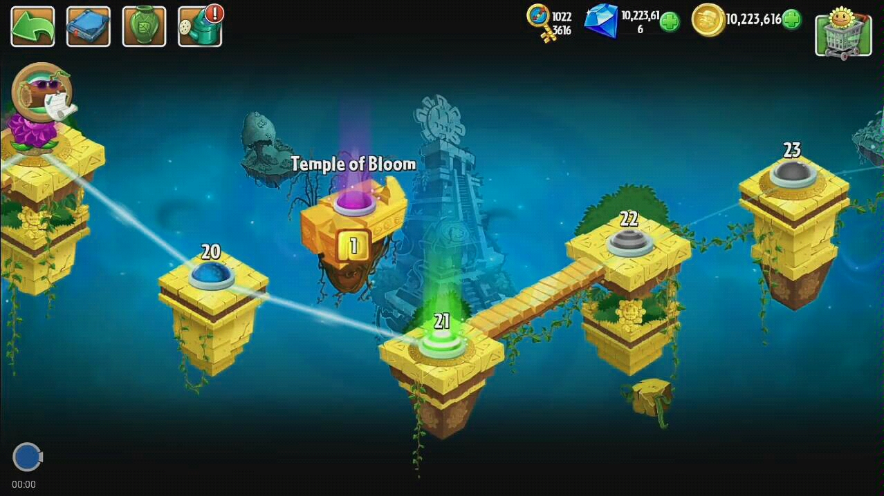 【雪颂】pvz2国际版全流程 失落之城21-24(第39期)