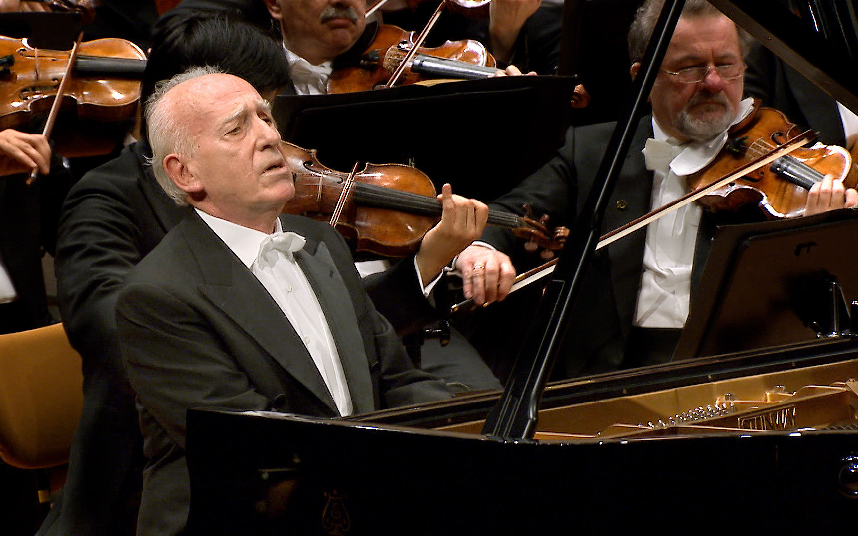 20160116毛里奇奥波利尼与克里斯蒂安蒂勒曼演绎肖邦第一钢琴协奏曲